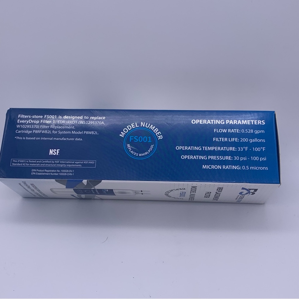 Filters Store  ( 2 ) Fridge Water Filters EDR1RXD1/  W10295370A  White NEW!! - Picture 12 of 12